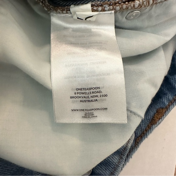 One Teaspoon Trucker Jeans Size 27 - Picture 9 of 11
